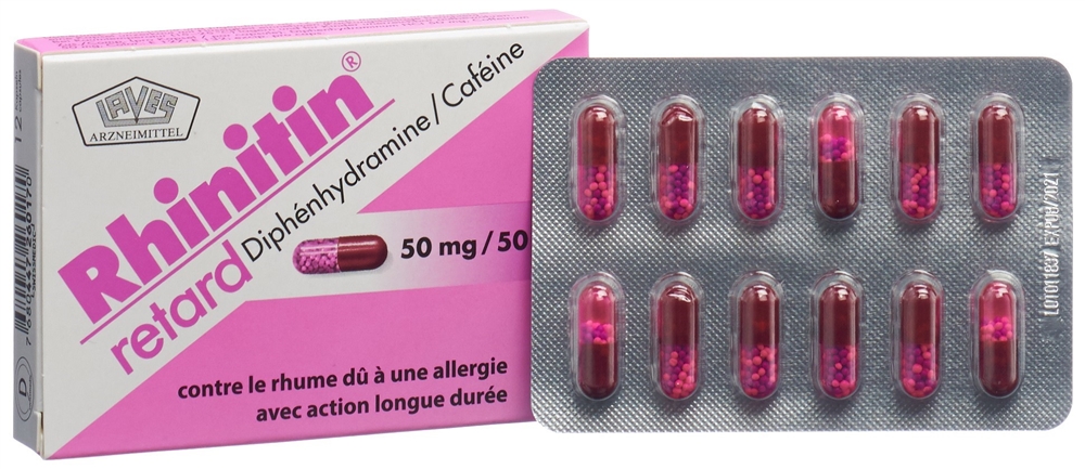 RHINITIN retard<br>12 Stück, Blister, Hartkapsel, retardiert