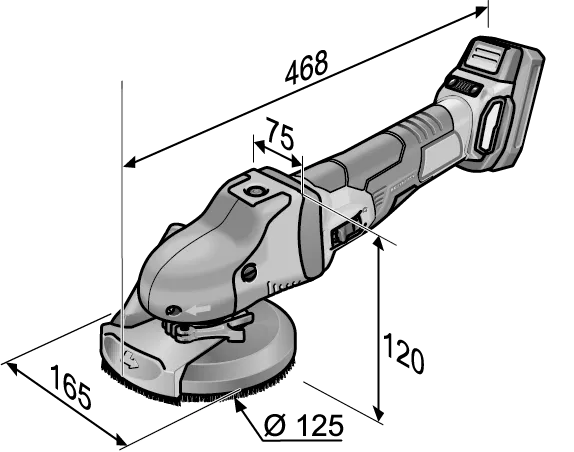 Flex Supraflex SE 125 18.0-EC/5,0AH sæt