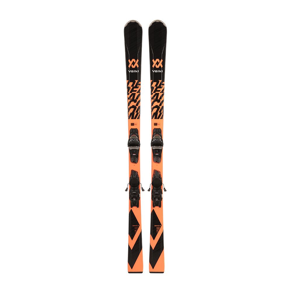 Volkl DEACON XT - Skis all-mountain + Fixations VMOTION 10 GW black black/grey