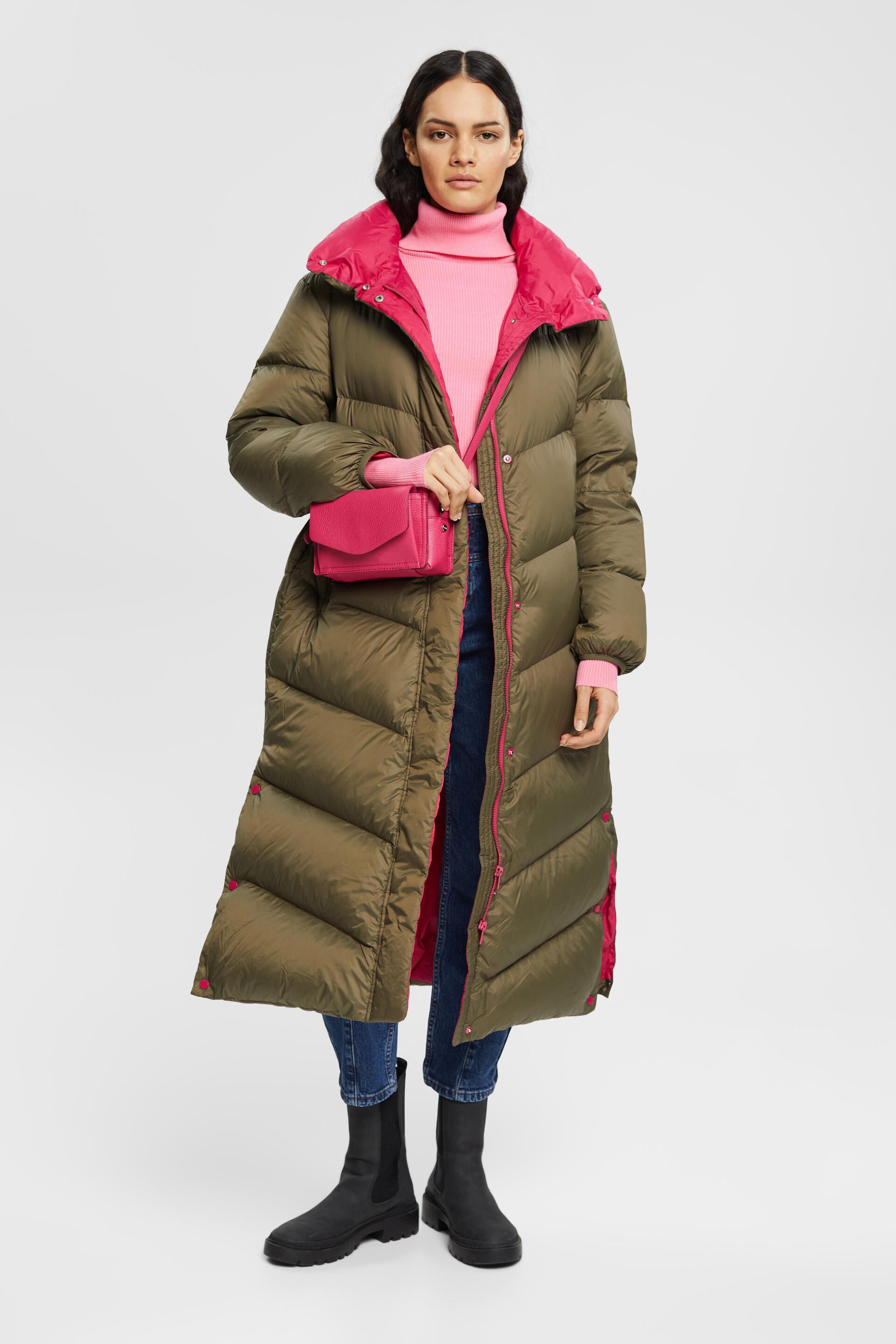 Manteau matelassé garni en duvet recyclé