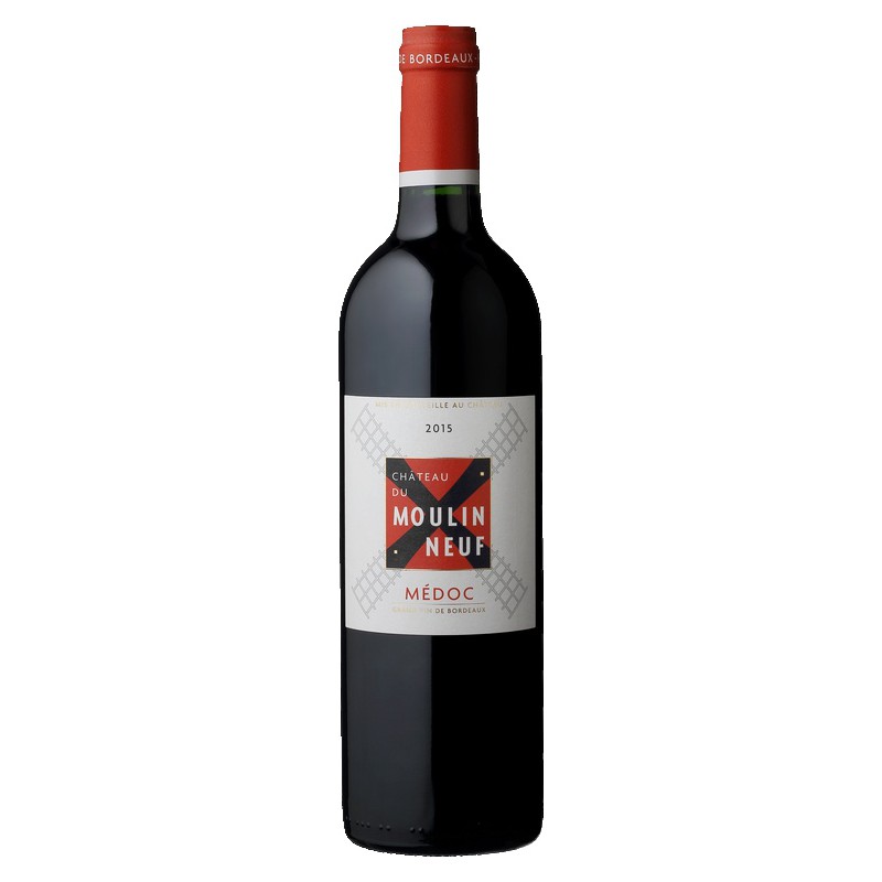Château du MOULIN NEUF 2017 - Médoc - par Carton de 12 bouteilles 75 cl