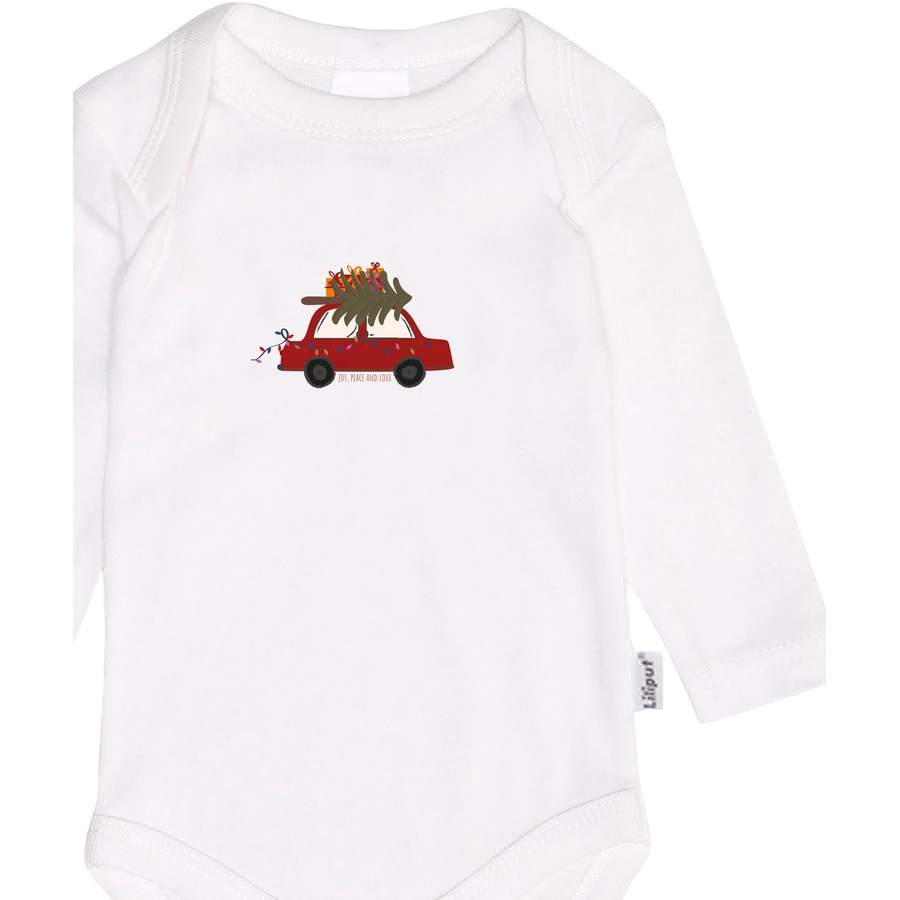 Liliput Baby-Erstausstattung Auto mit Tannenbaum weiss-rot