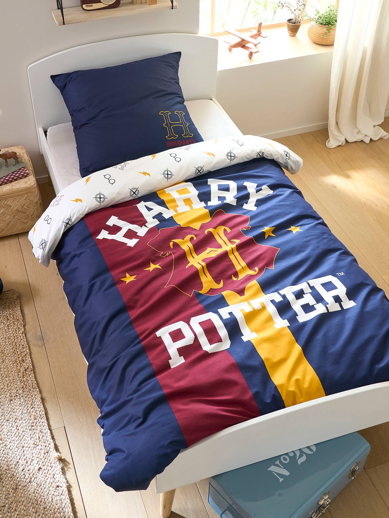 Conjunto de capa de edredom e fronha infantil Harry Potter® 6396