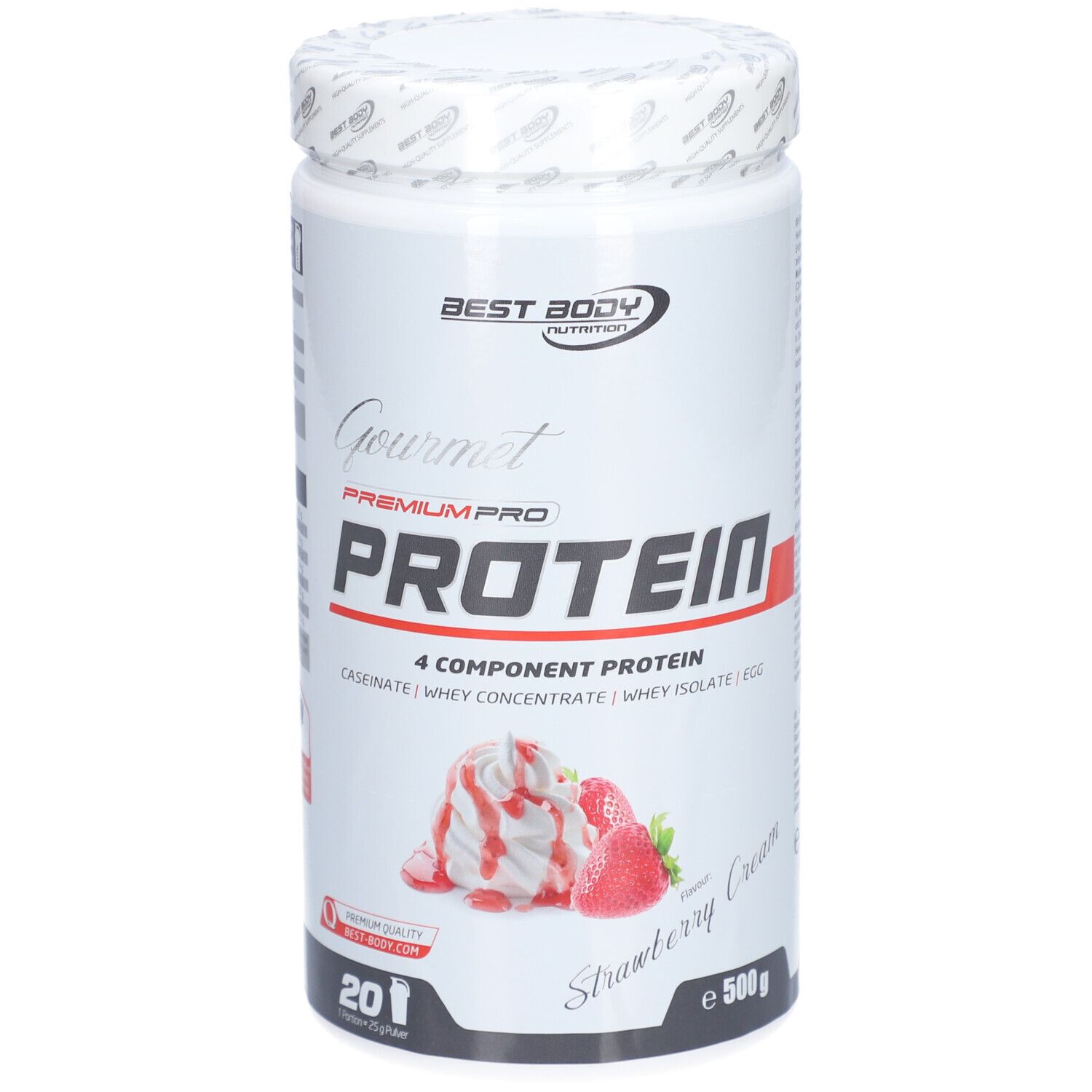 Best Body nutrition Gourmet Strawberry Cream