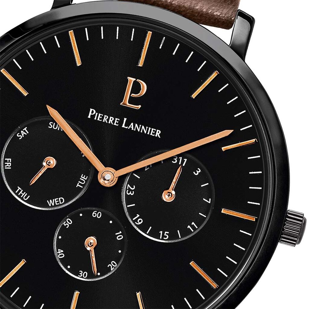 Montre Pierre Lannier Echo Noir