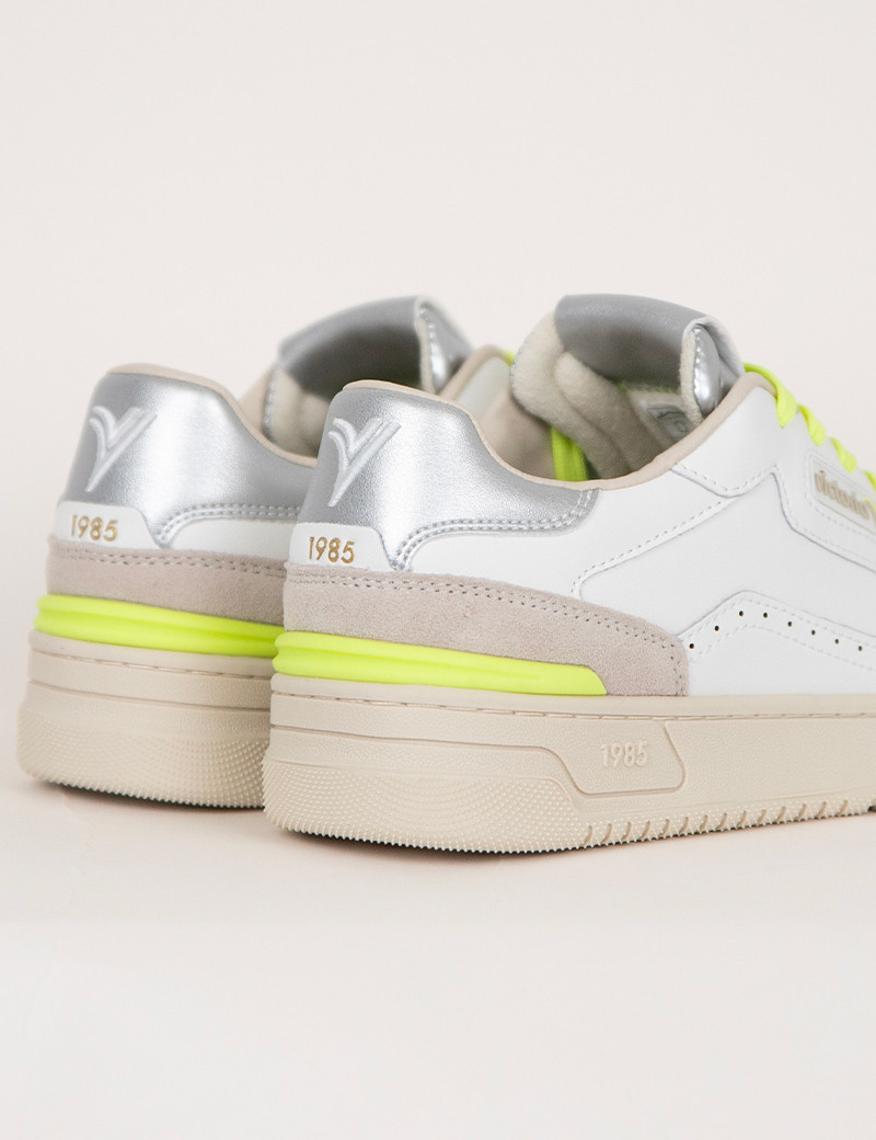 VICTORIA BASKETS FEMME C80 SOFT NEON PLATA