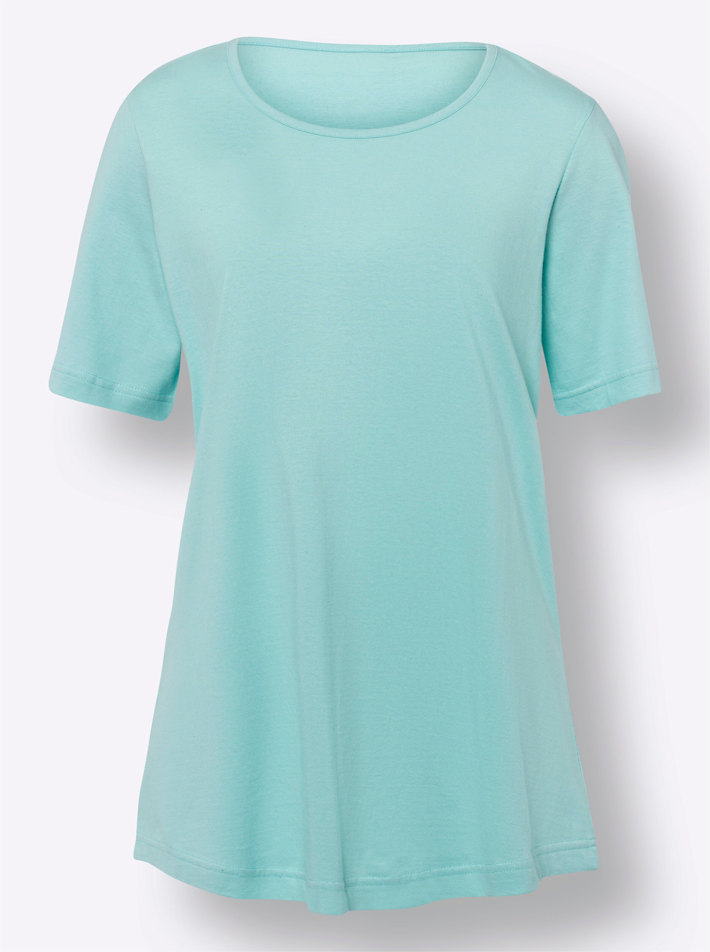 Longshirt in flieder + mint