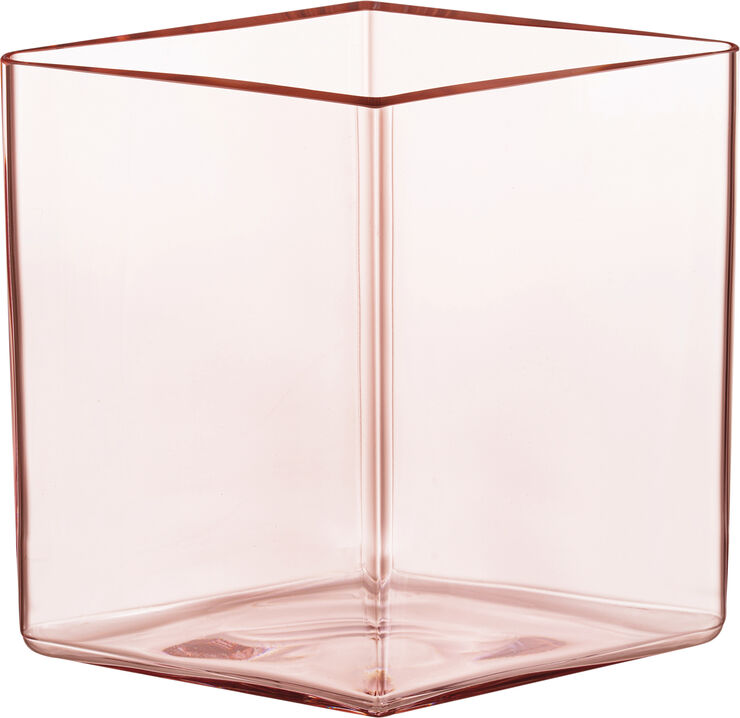 Iittala Ruutu Vase 20,5x18 cm Calluna Lilla