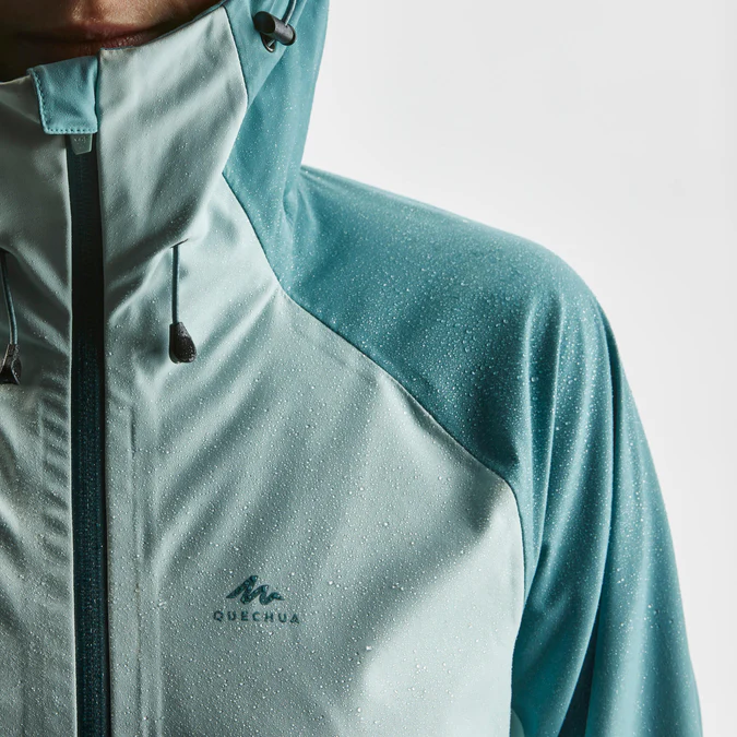 Decathlon Quechua - Jaqueta impermeável feminina Quechua MH500
