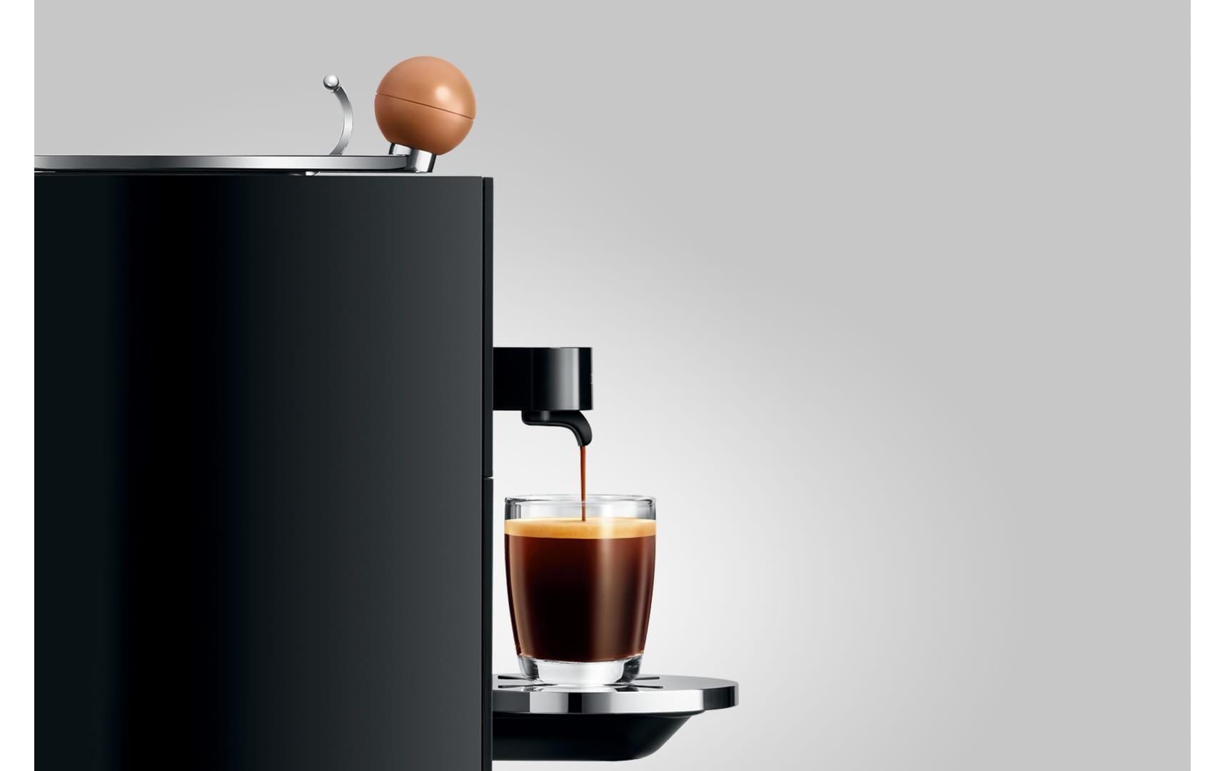 Kaffeehalbautomat ONO Schwarz<br>Eintassenmaschine mit modernster Brühtechnologie