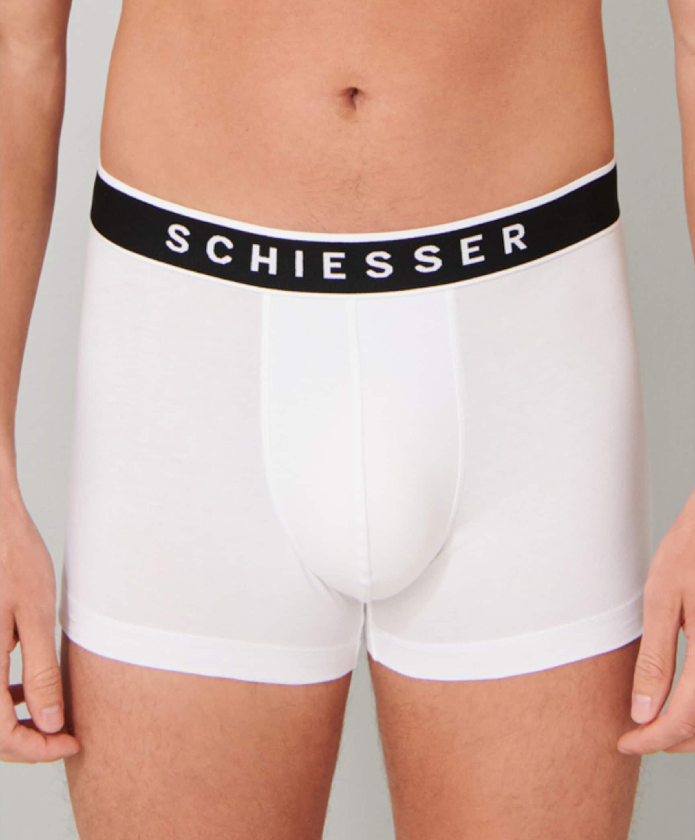 Schiesser Heren boxershort wit