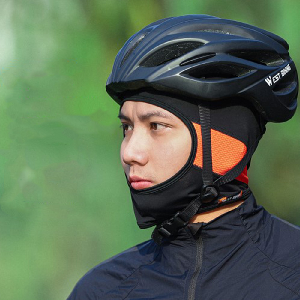 Atmungsaktive Mesh Ski Sturmhaube Motorrad Helmfutter Kälte   UV Gesichts Schutzmaske - Schwarz / Grün