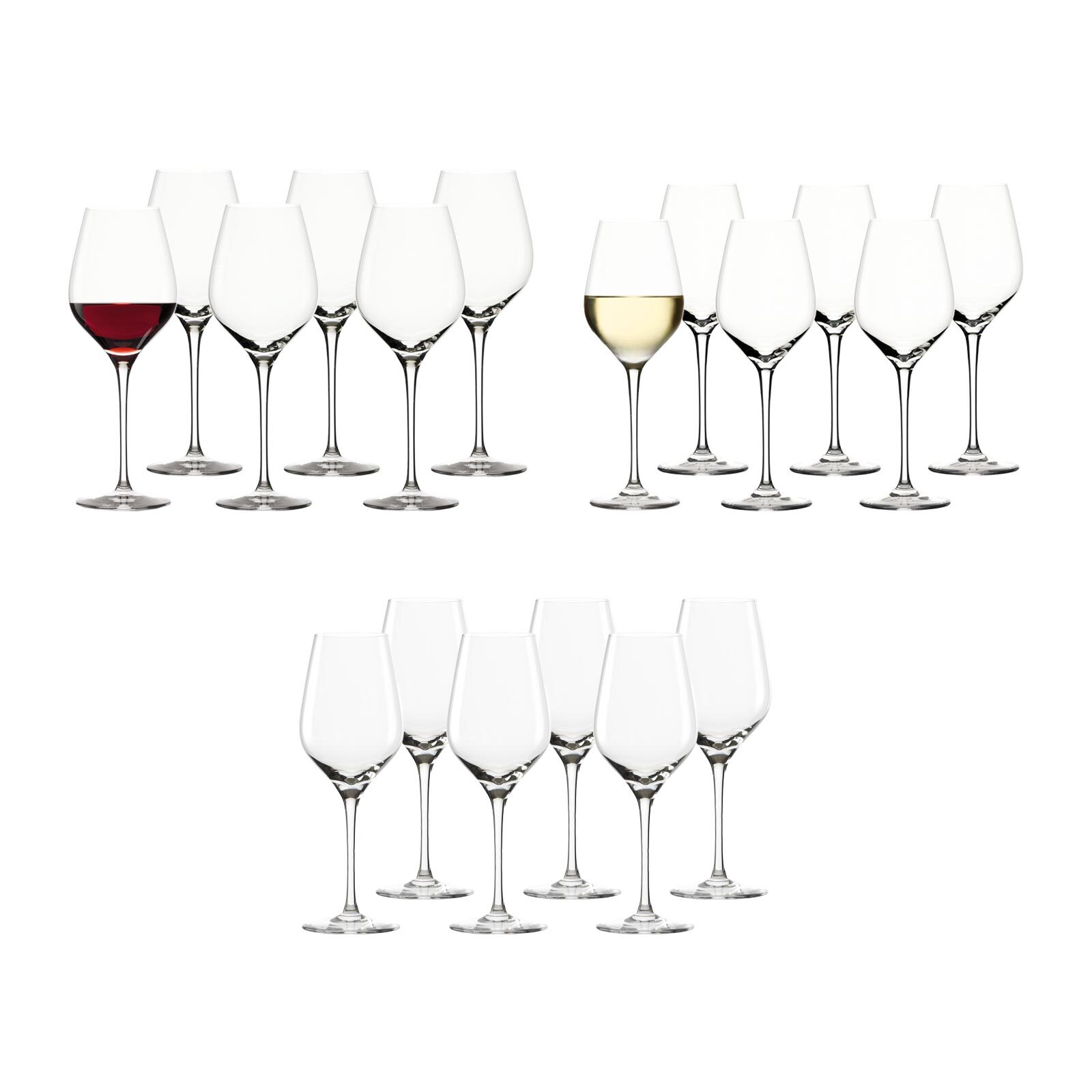 Stölzle Lausitz Wein Tastinggläser Exquisit Royal 18er Set