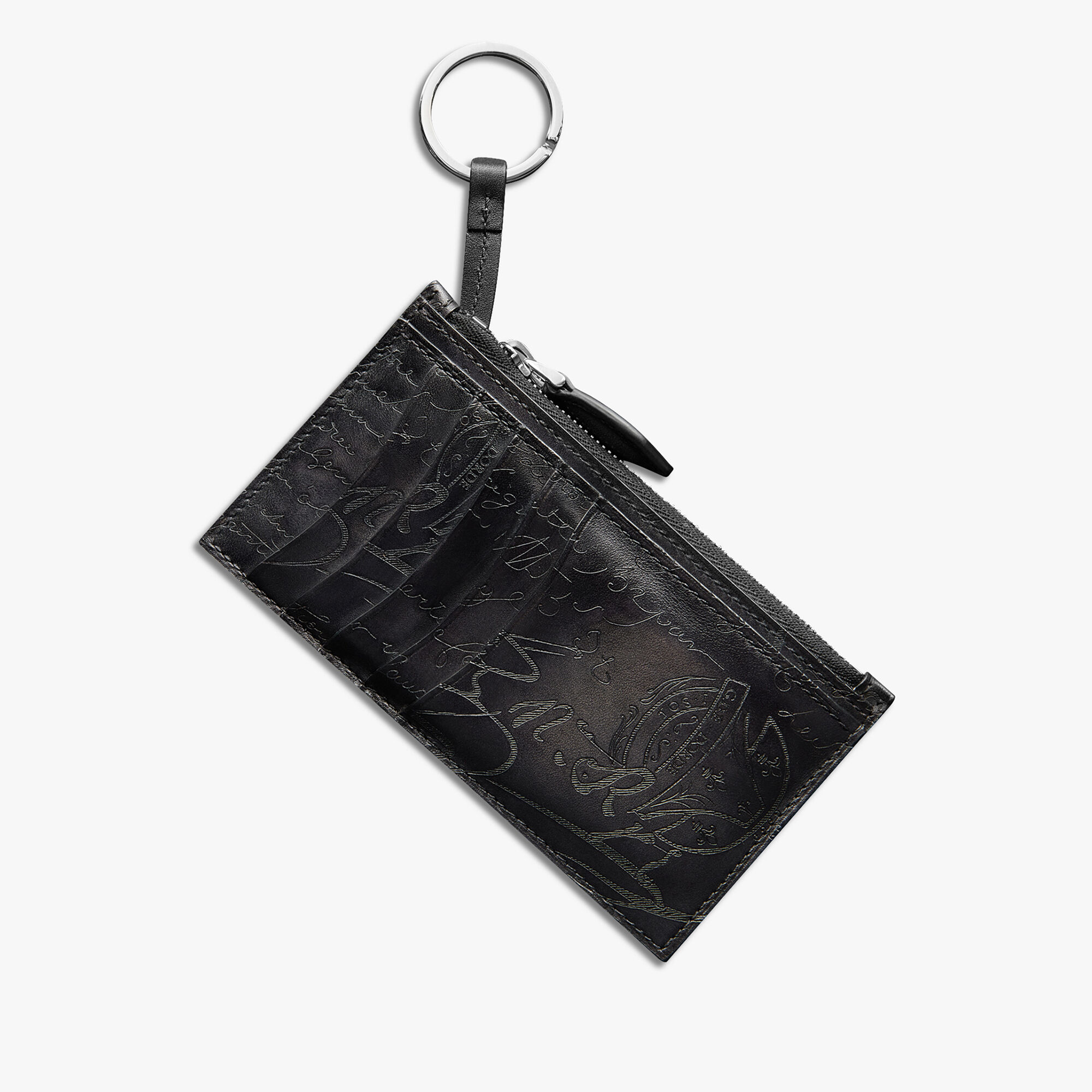Porte-Cartes Zippe Long Koa Maxi En Cuir Scritto