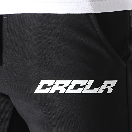 Short Jogging New Typo Noir Blanc