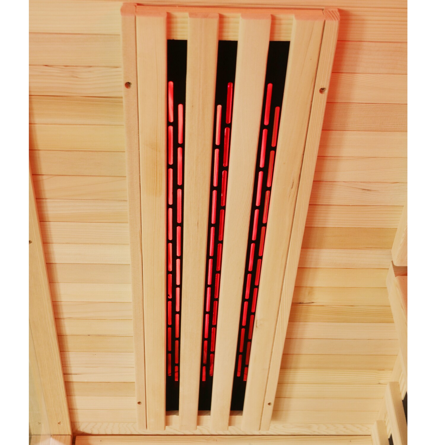 Dewello® Infrarotkabine Infrarotsauna SALTCOATS 135cm x 105cm inkl. 4 Vollspektrumstrahler, 4 Karbonstrahler, 2 Personen