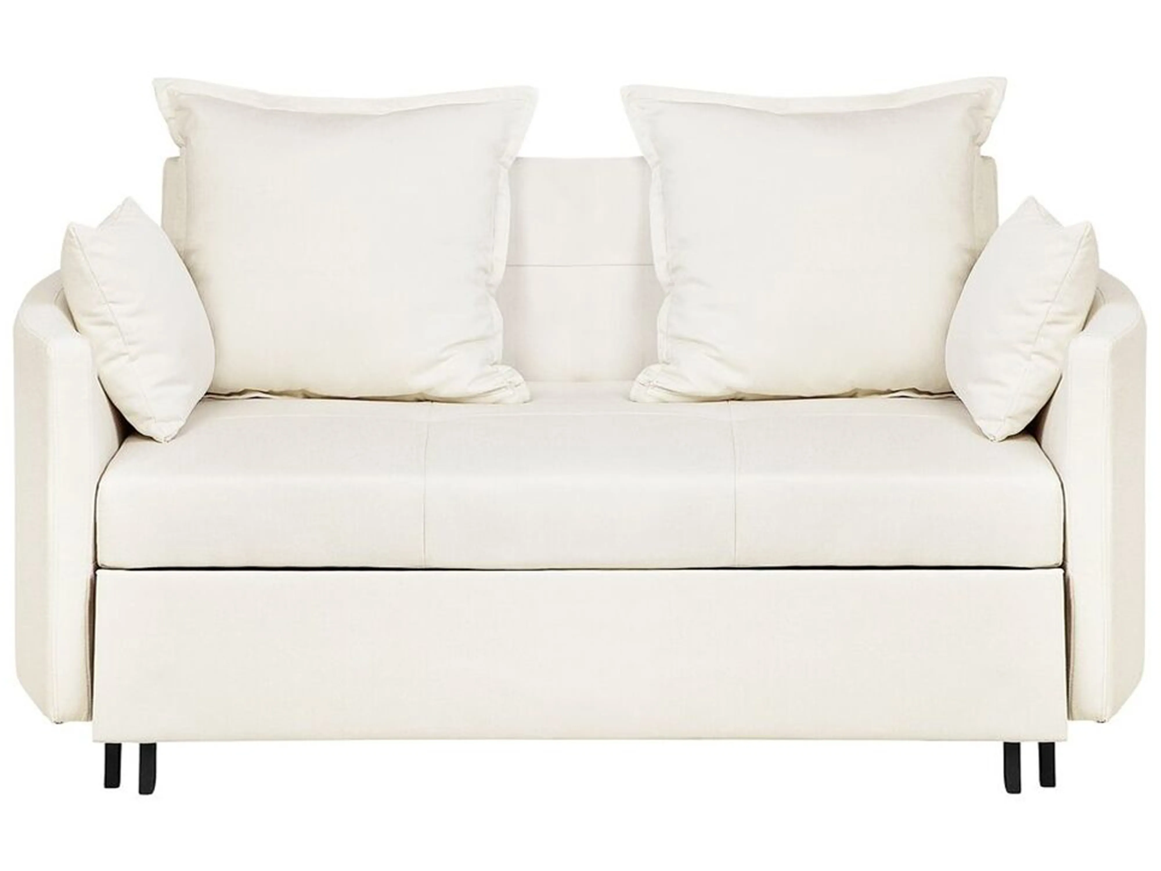Slaapbank 2-zits HOVIN Stof Lichtbeige