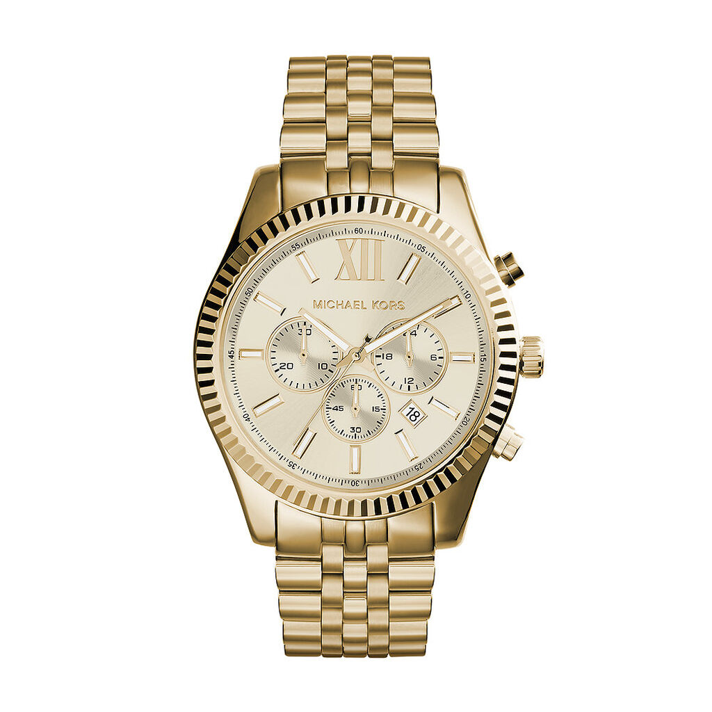 Montre Michael Kors Lexington Doré