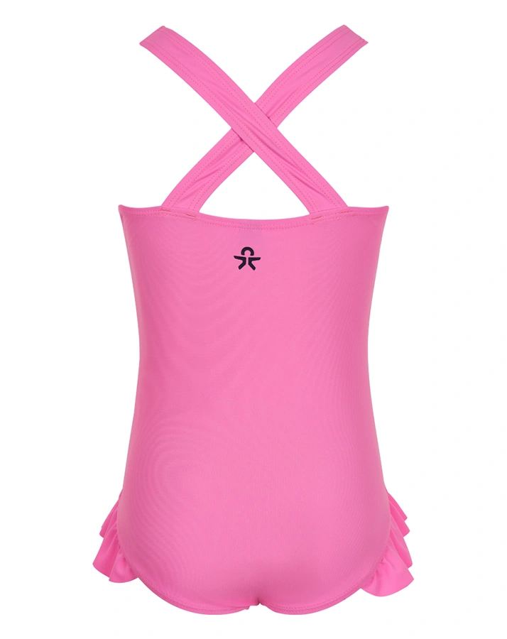 Badeanzug PAPAGEI mit Wende-Pailletten in rosa