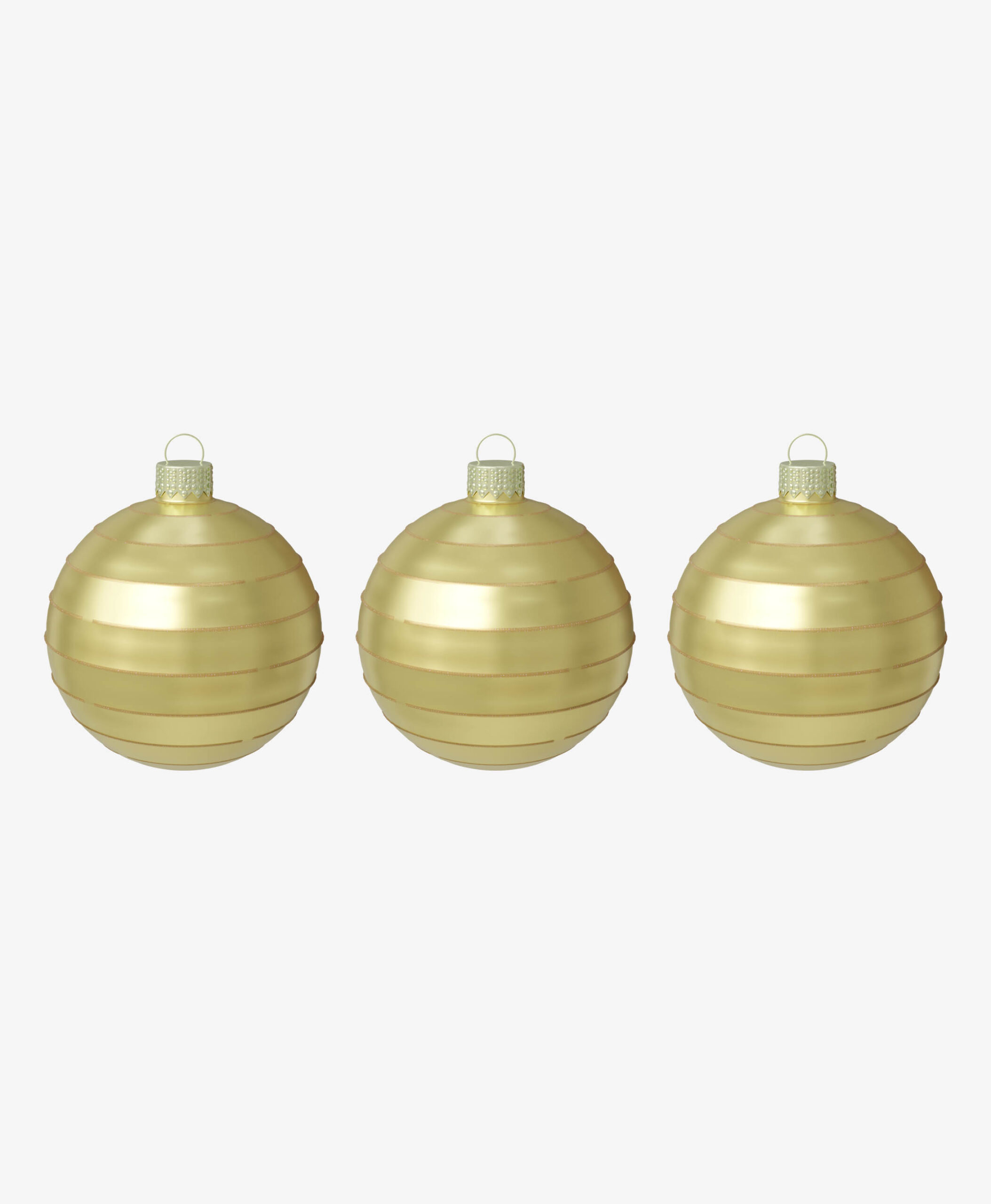 Weihnachtsbaumkugeln, 3er-Pack