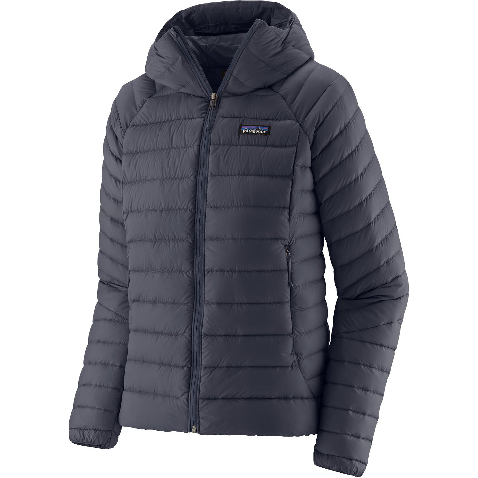 Patagonia Down Sweater Hoody Isolationsjacke Damen smolder blue