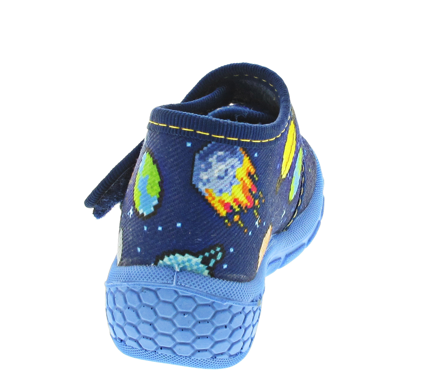 Fischer Markenschuhe Hausschuh blau