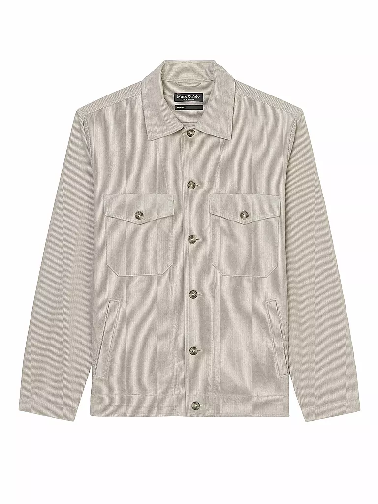 MARC O'POLO Overshirt grau