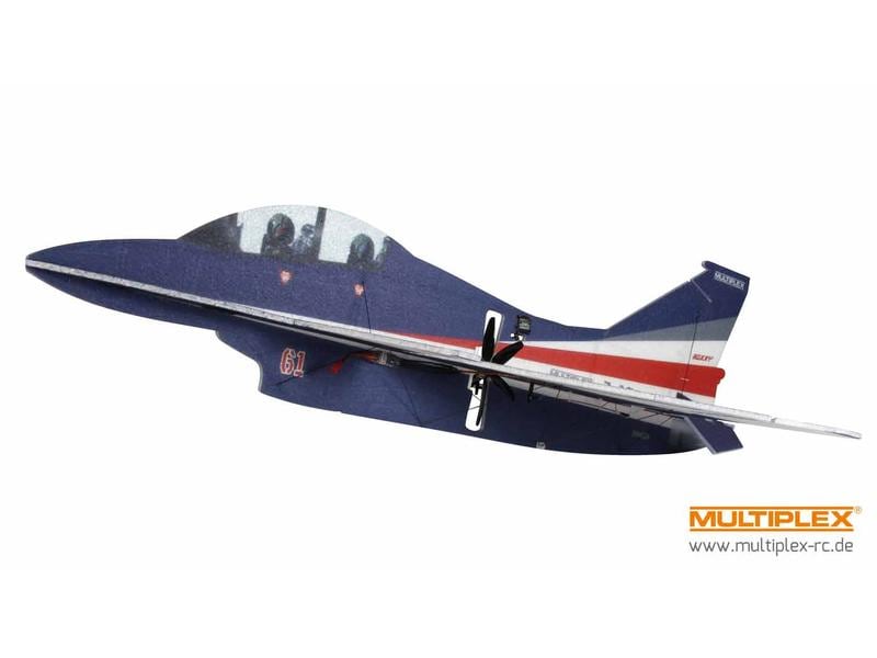 Multiplex Flugzeug J-10 Indoor Edition Bausatz Indoor Shockflyer Jet Baukasten