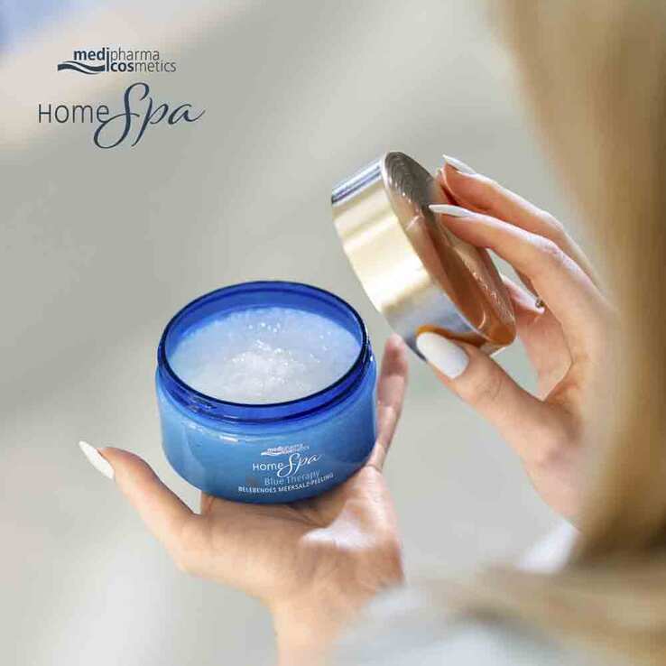 Home Spa Blue Therapy Meersalz-Peeling, 250 g