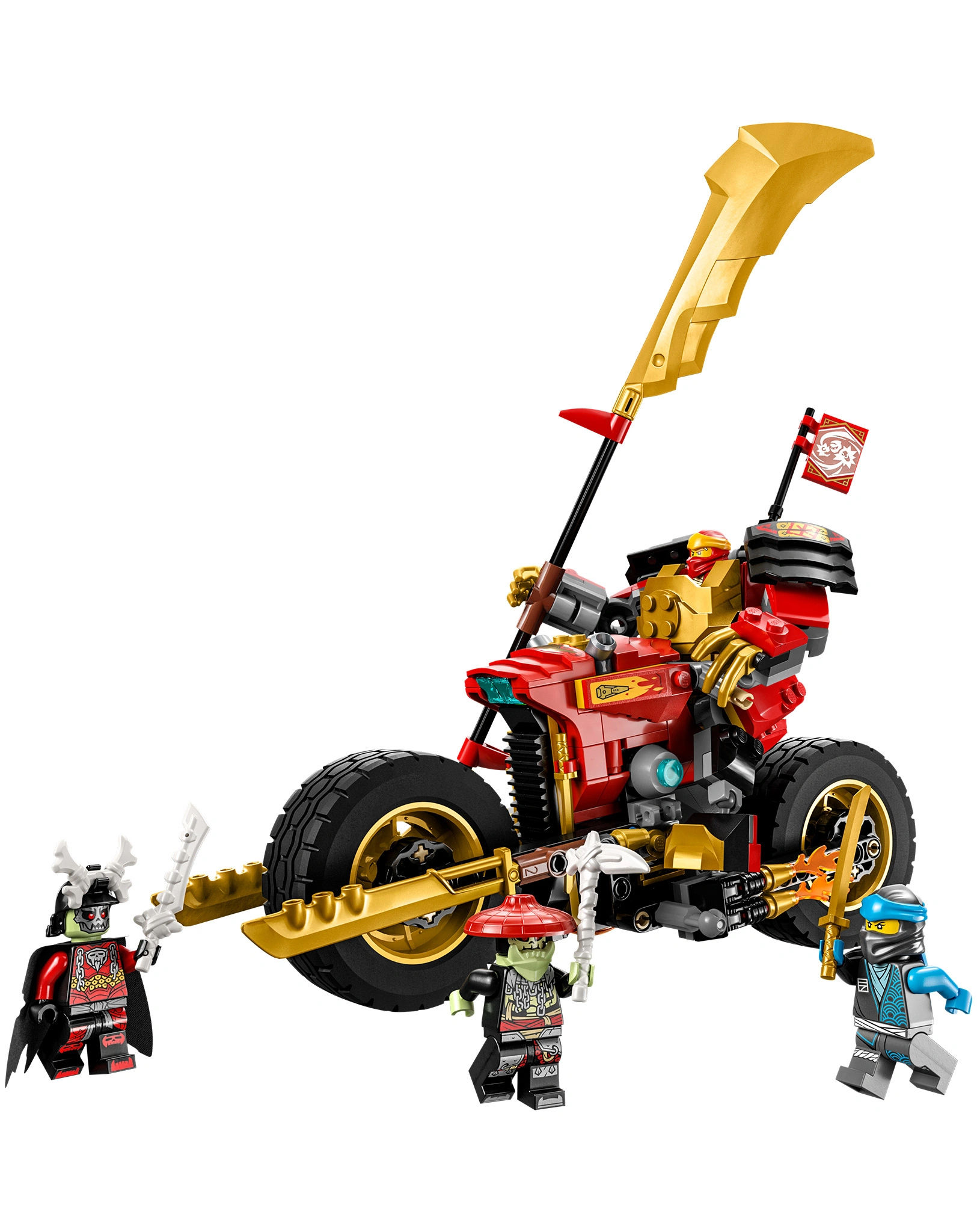 LEGO® NINJAGO 71783 Kais Mech-Bike EVO