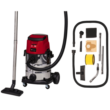 Einhell 2x18V nat-/droogzuiger TE-VC 36/25 Li S (zonder accu)