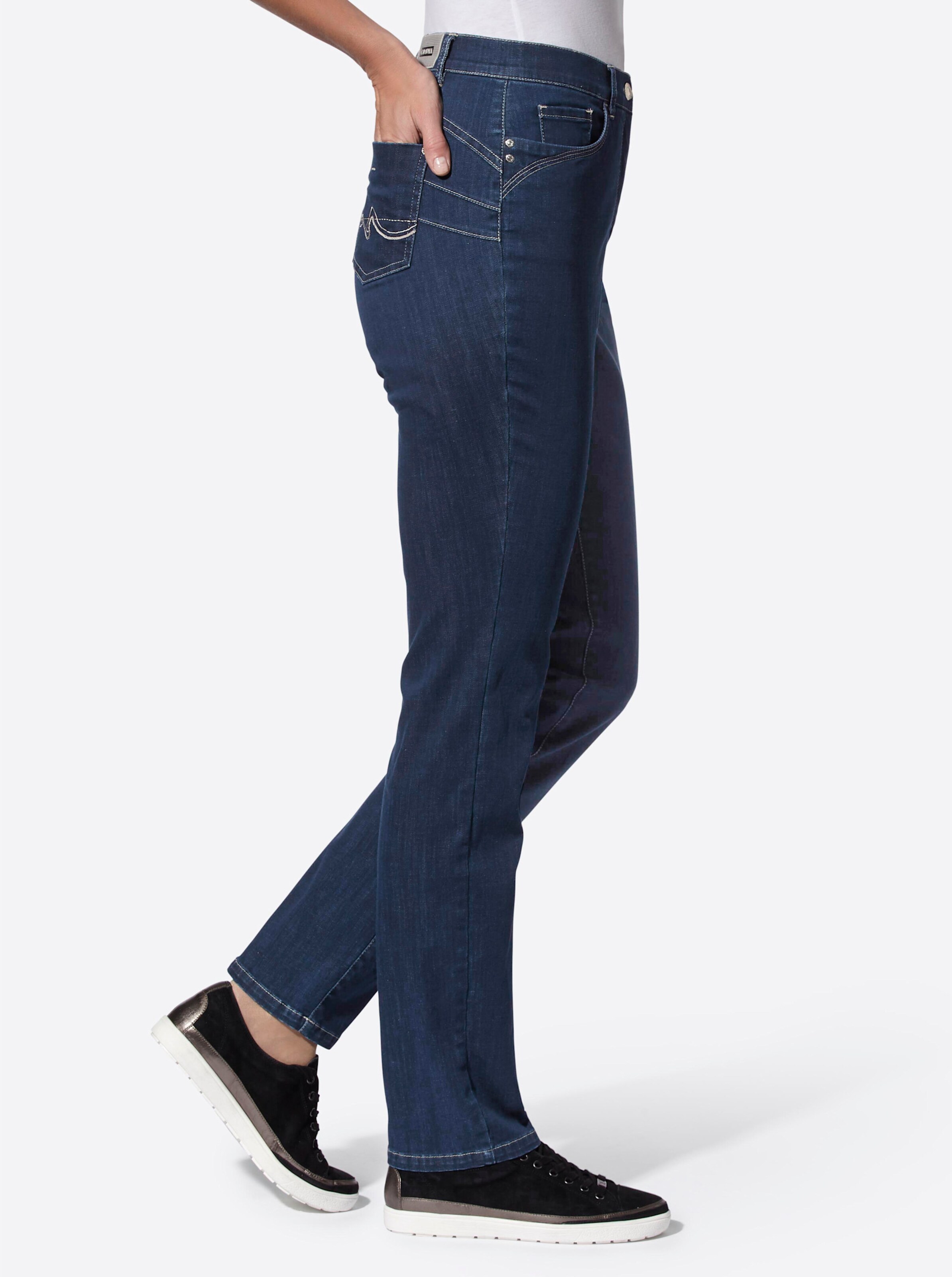 Cosma Jeans in blue-stone-washed