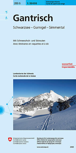 BUNDESAMT - 253S GANTRISCH ECHELLE 1 50 000