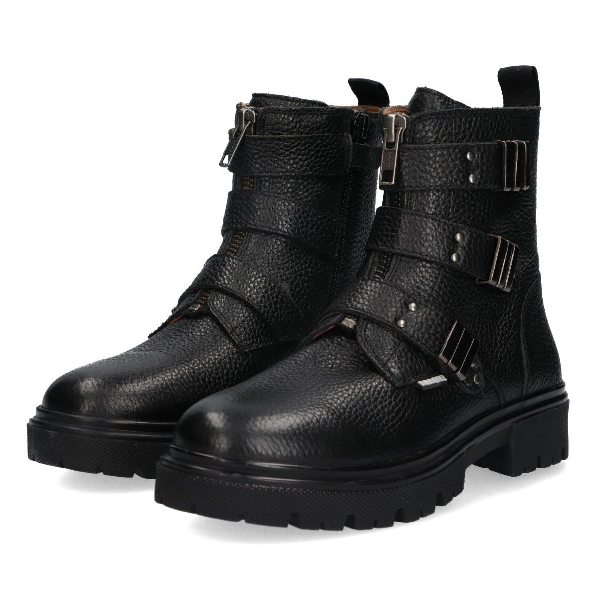 Mayke Moxie - Biker Boots Braqeez Zwart