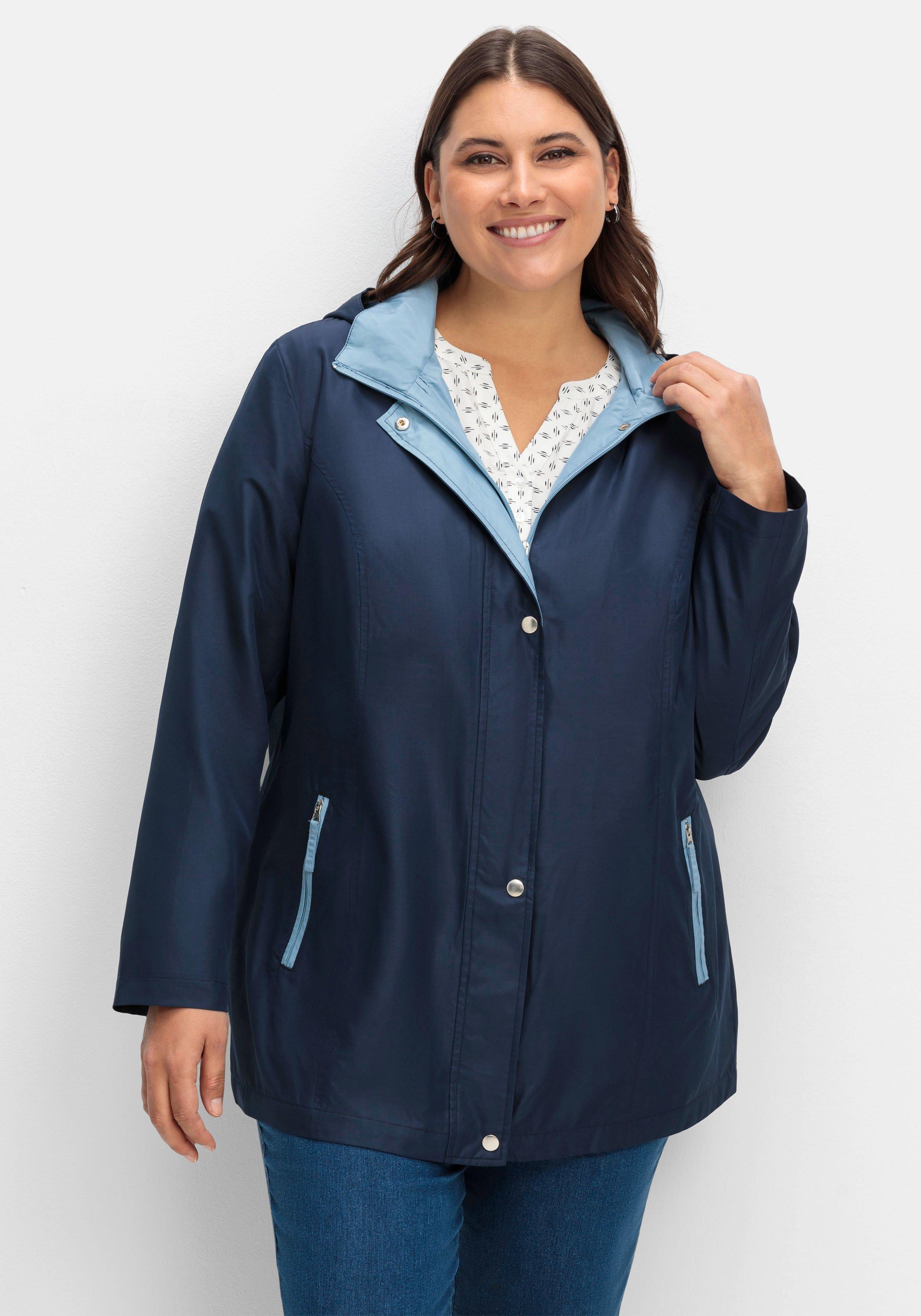 Funktionsjacke mit Kontrastpartien