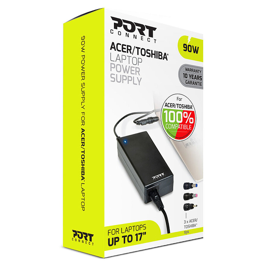 Port Connect Chargeur secteur Acer/Toshiba (90W)
