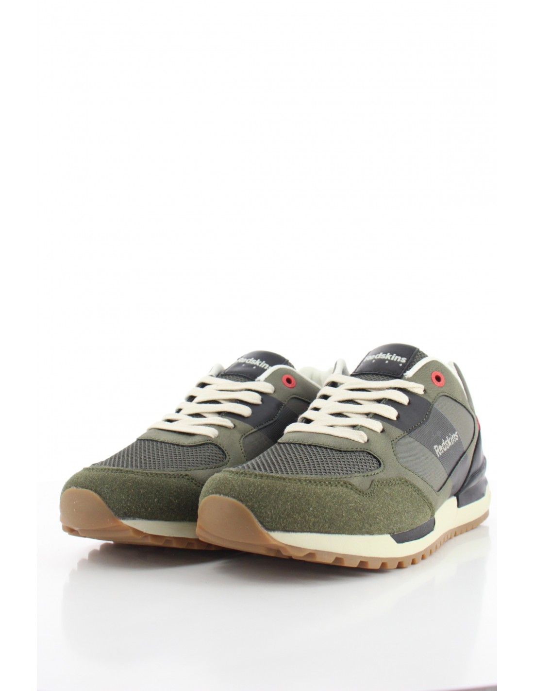 redskins Baskets de ville Homme Obvious Kaki/Noir