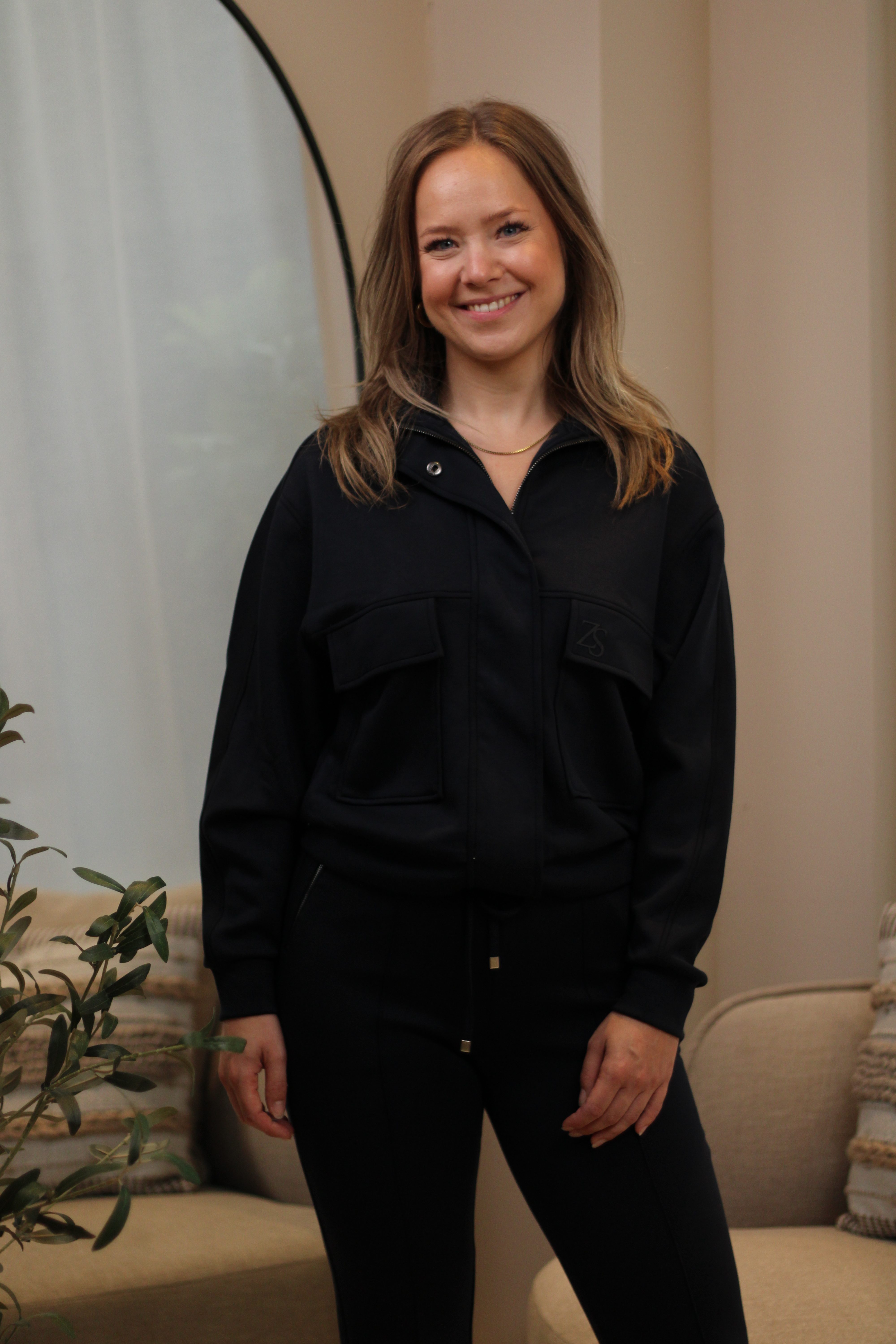 Zoso - Jill Luxury Sporty Cardigan - Navy