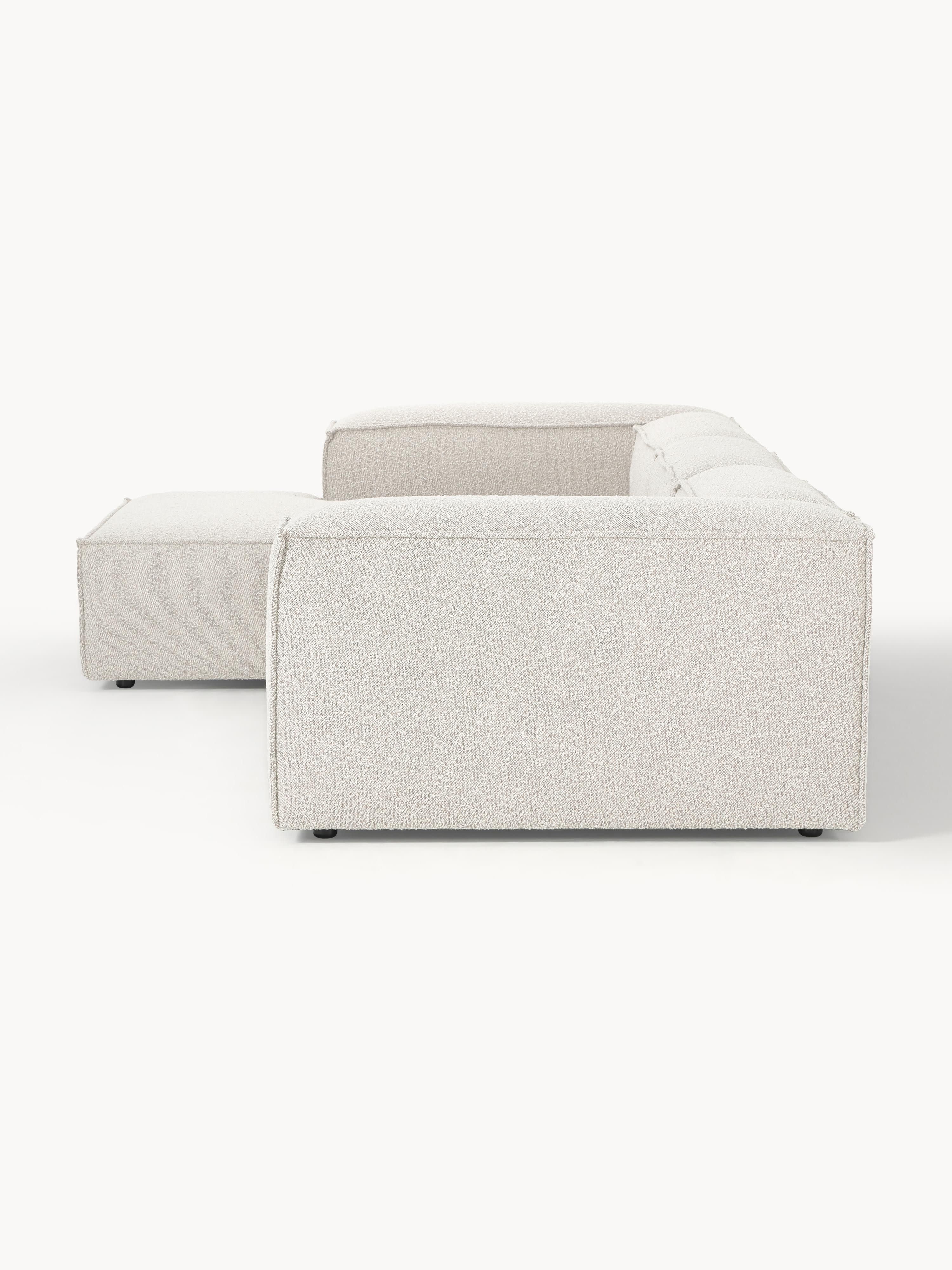 Modulaire bouclé-hoekbank Lennon (4-zits)