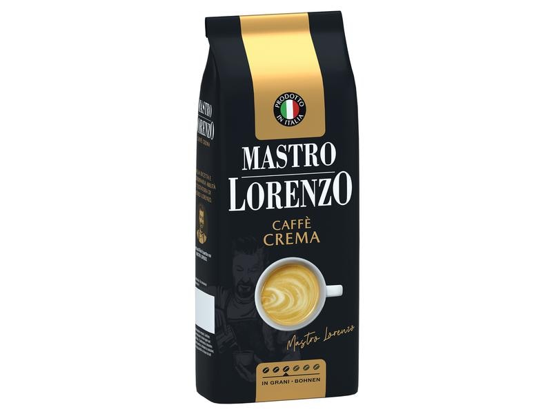 Mastro Lorenzo Kaffeebohnen Crema 1 kg Mastro Lorenzo Kaffeebohnen Crema
