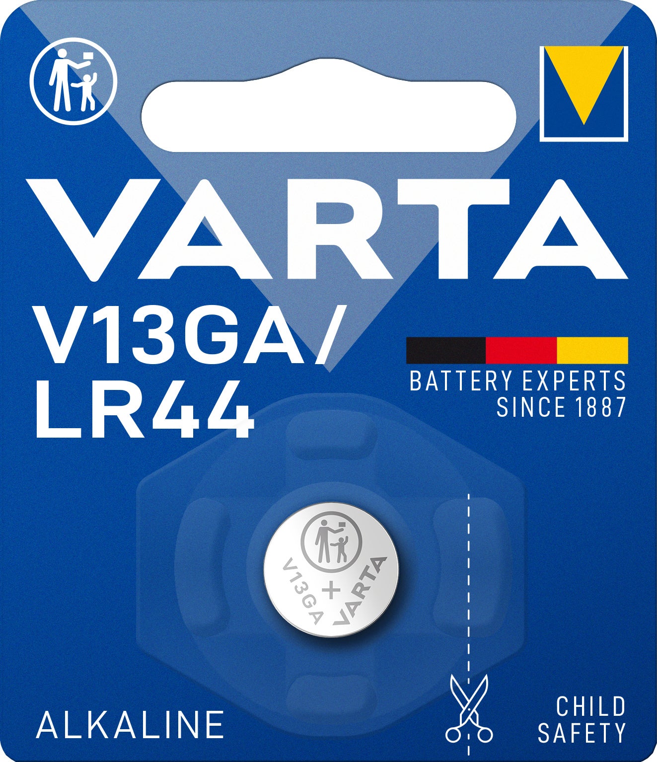 Varta V13GA knoopcel batterij Alkaline Specialty 1,5V