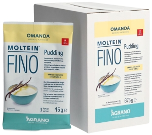 Moltein FINO Pudding Vanille, 15 x 45 g