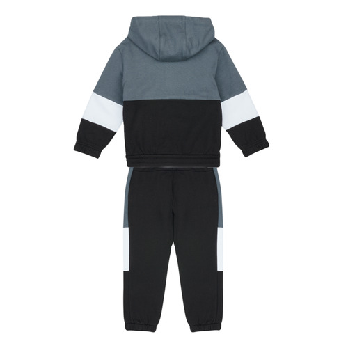 Emporio Armani EA7 - ATHLETIC COLORBLOCK TRACKSUIT - Gris / Blanc / Noir