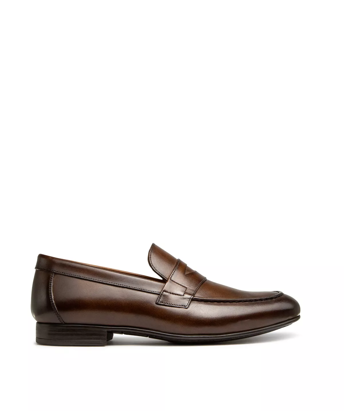 Mocassin CLAYTON Marron Patiné
