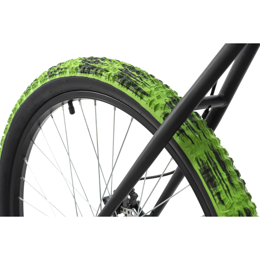 KS Cycling Mountainbike Hardtail 26 Zoll Crusher schwarz-grün