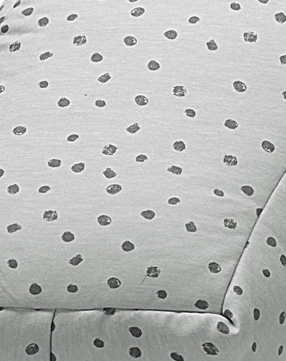 Stillkissen mit Bezug DANCING DOTS in urban grey