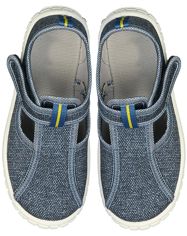 Klett-Spangenhausschuh BILL - DENIM in blau