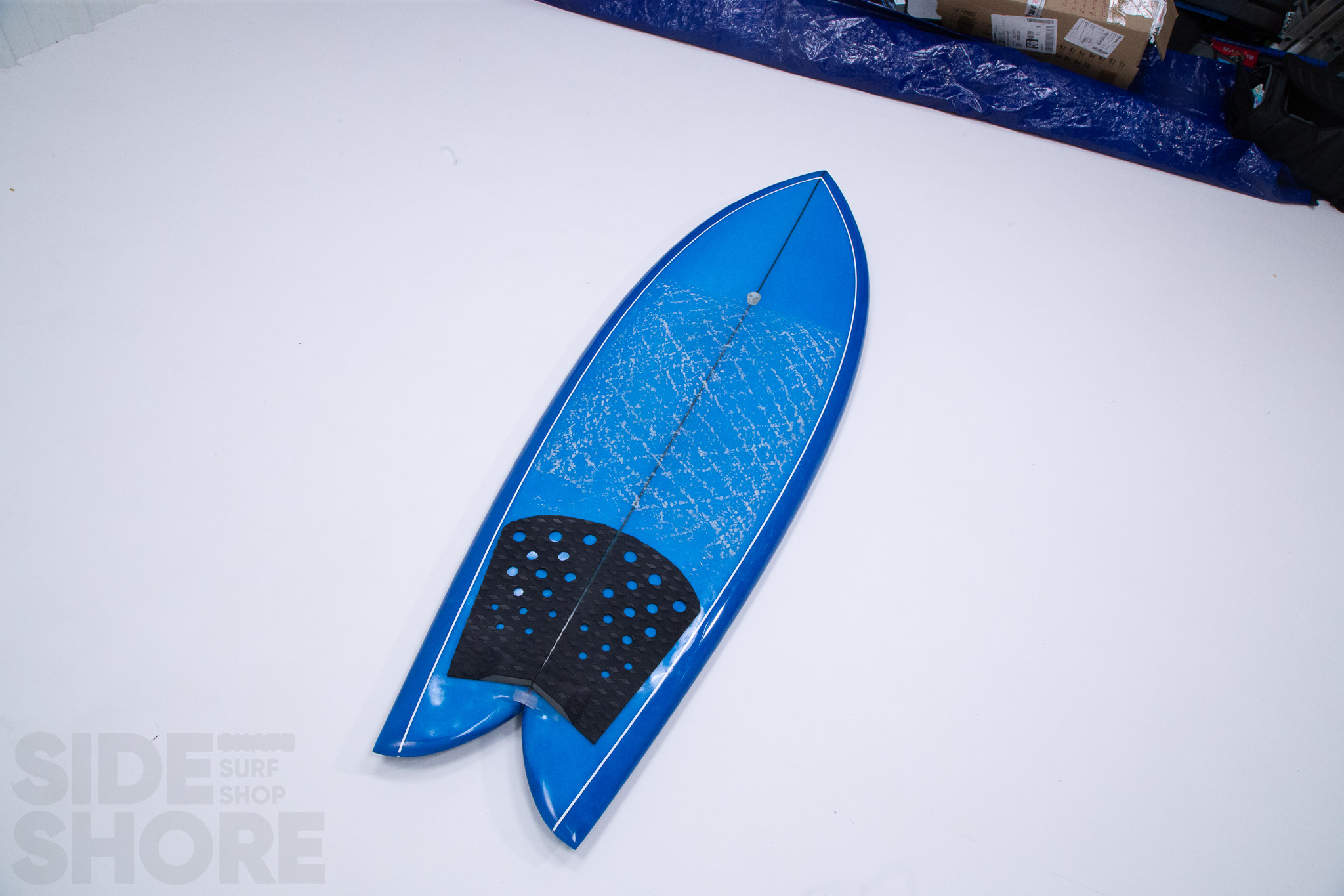 Christenson Surfboards Fish - Blue Tint - 5'10 x 21 1/2
