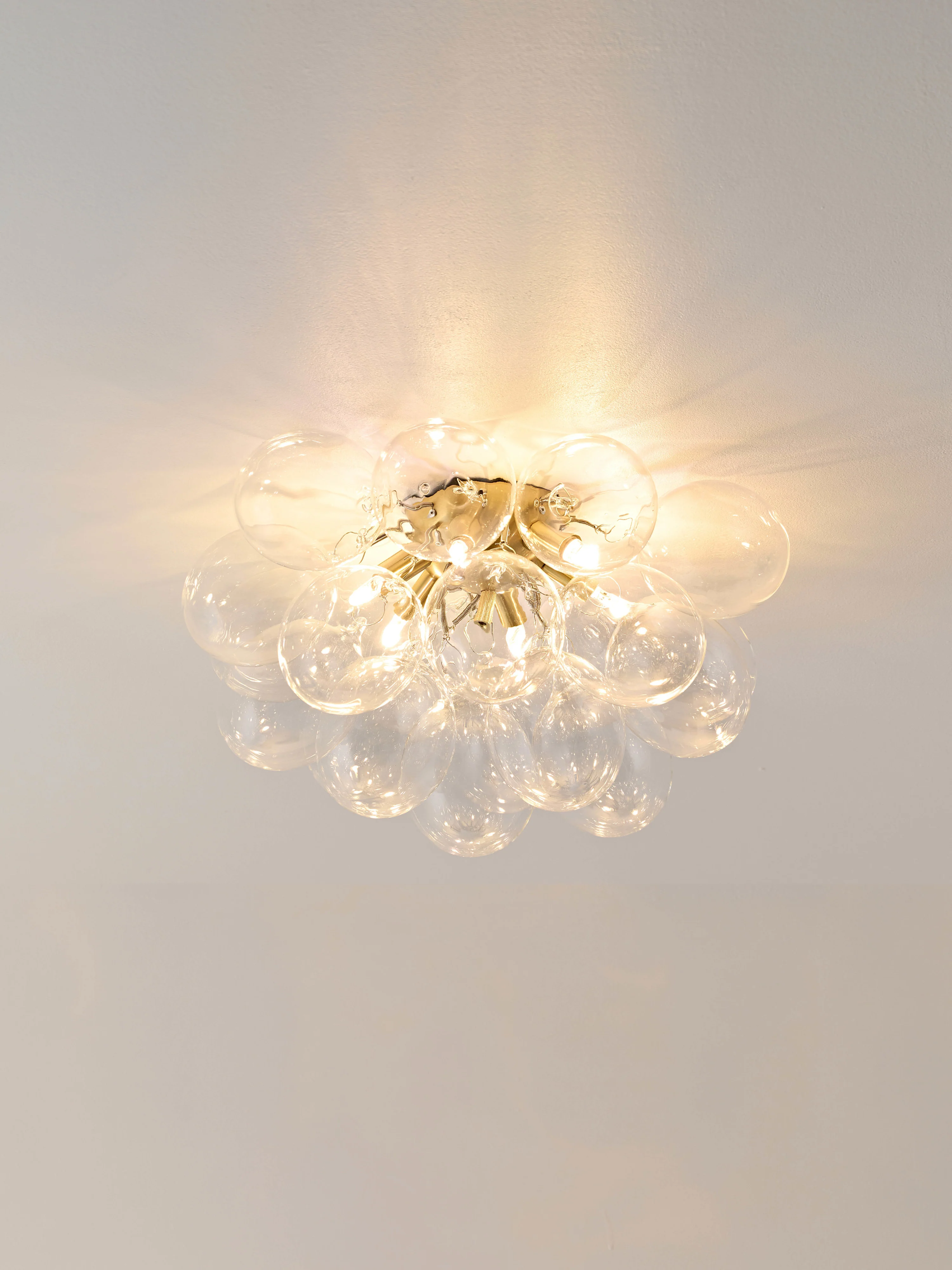 Mondgeblazen dimbare LED-plafondlamp Gross
