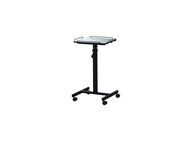 Celexon Projektionstisch PT2000B Schwarz Mobiler Projektor-Tisch